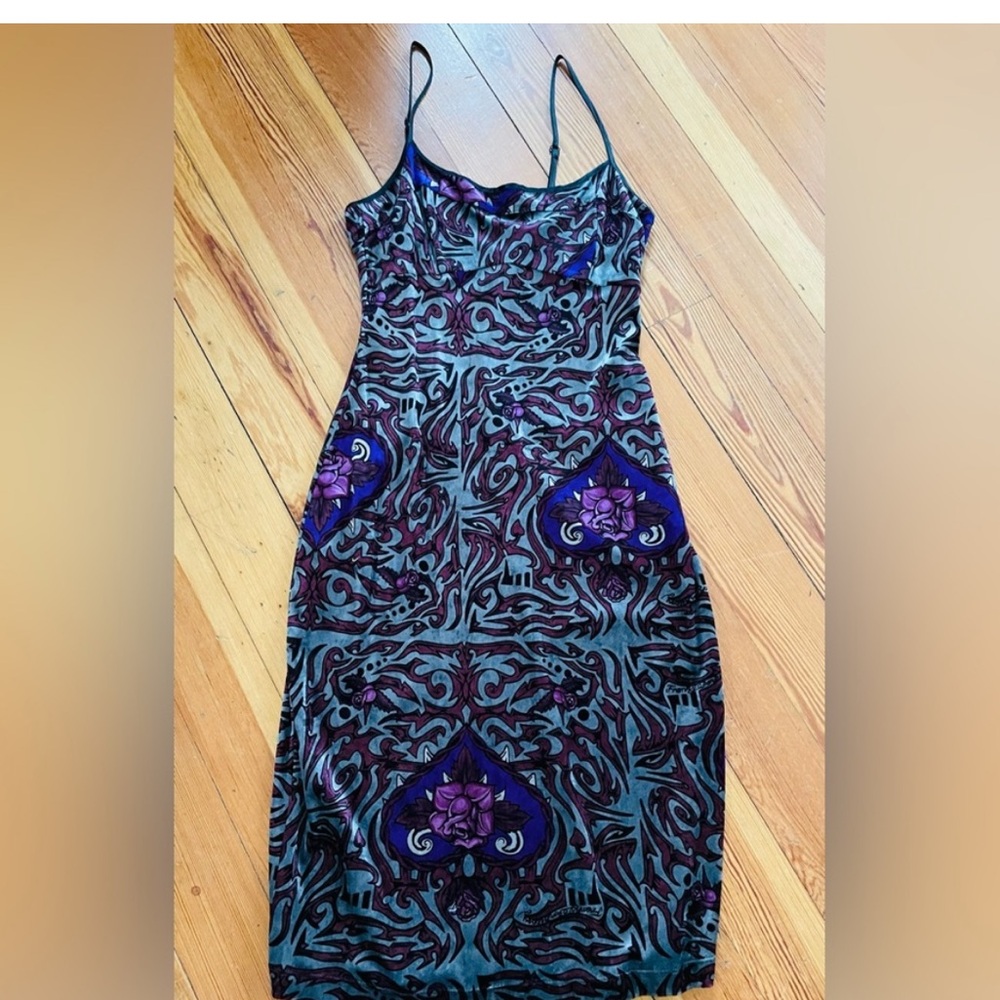 Betsey Johnson velvet dress m